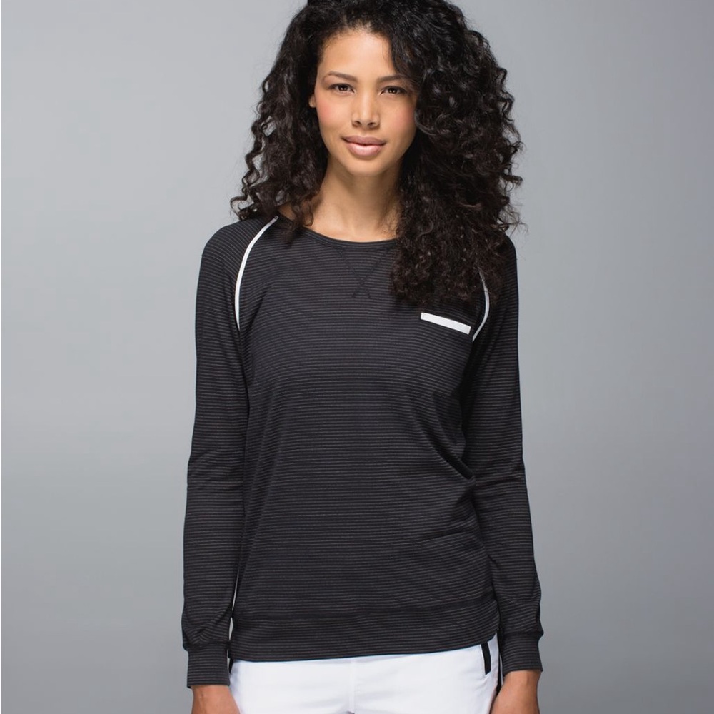 Lululemon Weightless Crew | Black | Size 6/8
